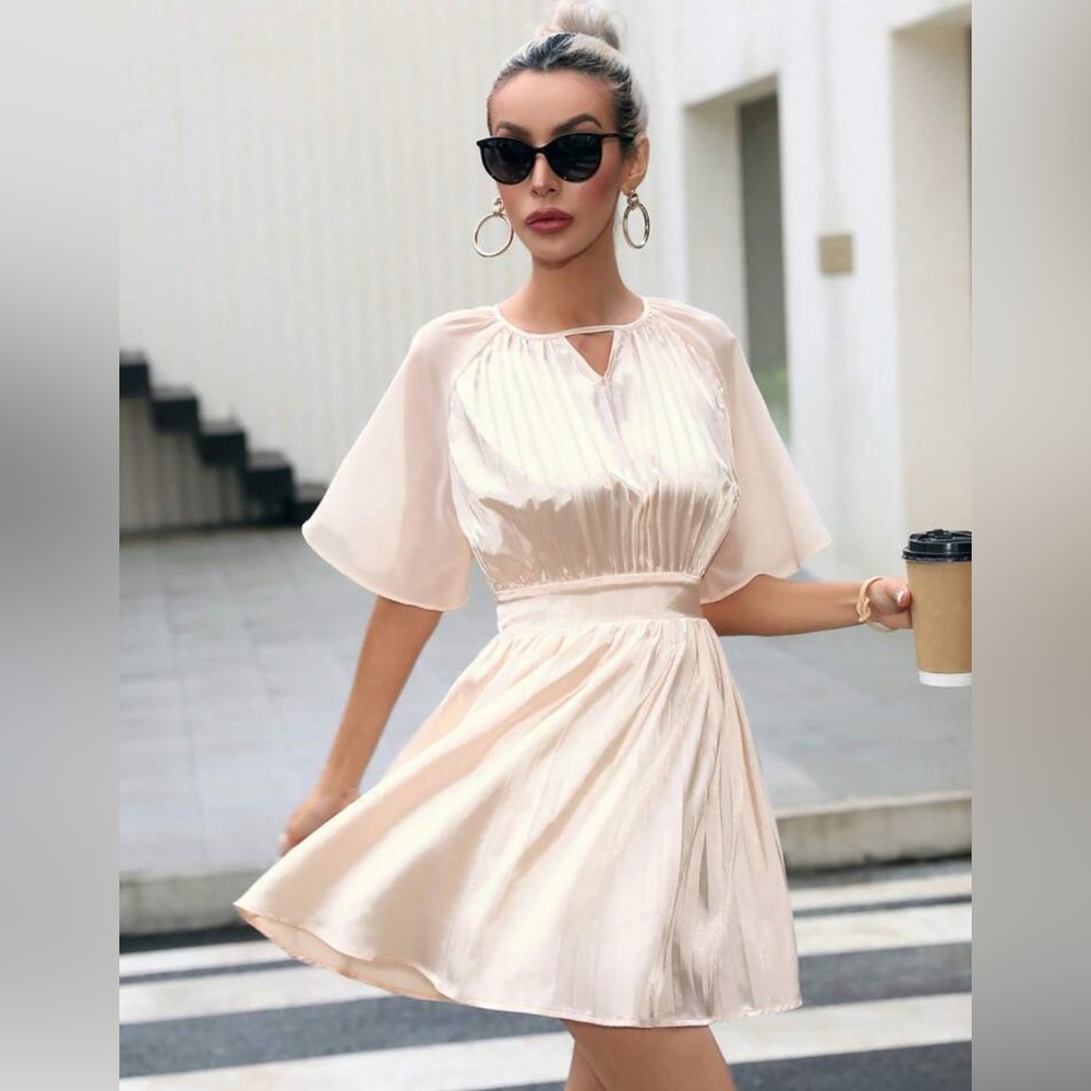 Elegant Cream Dress